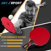 JOYJ Professional Table Tennis Paddle with Case, ITTF Approved Ping Pong Racket, Perfect for Intermediate
