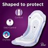 Poise Incontinence Pads, Maximum Absorbency, Long, 12 ct