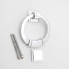 Castelion® Chrome Art Deco Ring Knocker