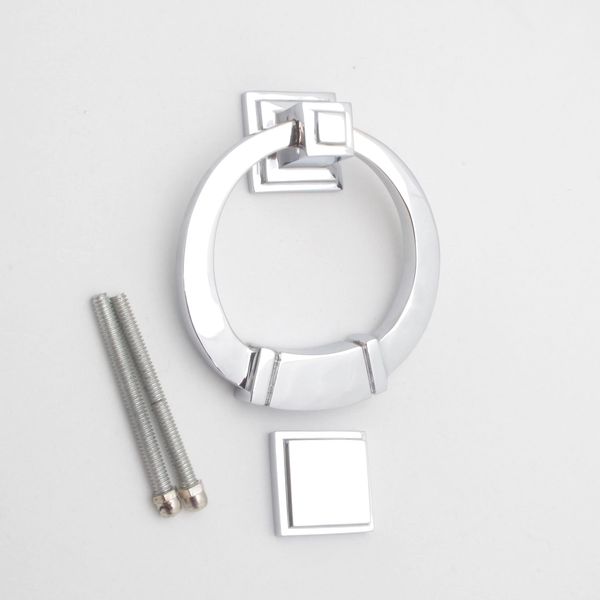 Castelion® Chrome Art Deco Ring Knocker