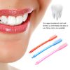 HEALLILY Hard Bristles Toothbrush Durable Practical Cleaning Toothbrush for Daily Use 12pcs