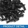 A ABSOPRO Universal Rivets Trim Panel Push Type Fastener Clips 8mm(Set of 50)