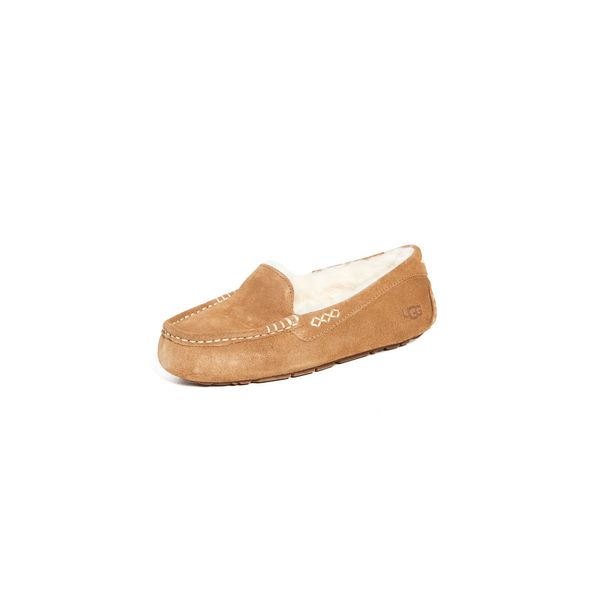 UGG Women's Ansley Slipper, Chestnut, 09