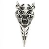 Stainless Steel Mask Knuckle Spear Ring Size 12