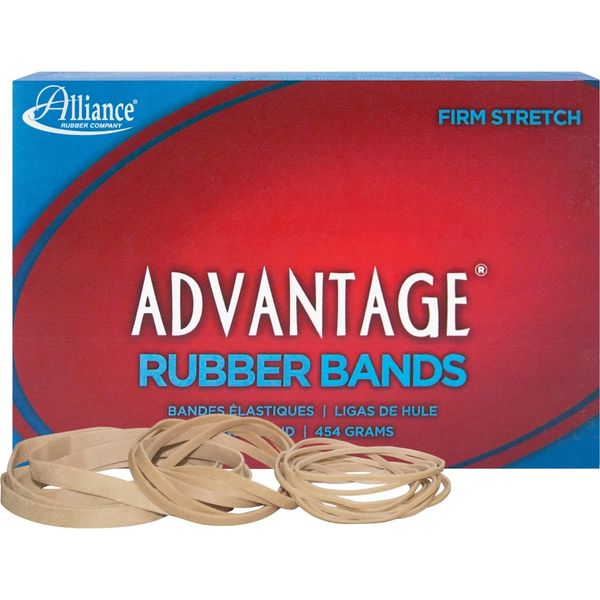 Alliance 26545 Rubber Bands No 54 1lb. Assorted Sizes Natural