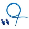 Luiswell Reusable Silicone Ear Plugs, 12 Pairs Noise Reduction Corded Soft Earplugs Sound Canceling Ear Plugs for Sleeping Swimming Shooting Hunting Traveling Concerts Musicians with One Carrying Case