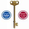 RADAR Toilet Key, Small Head