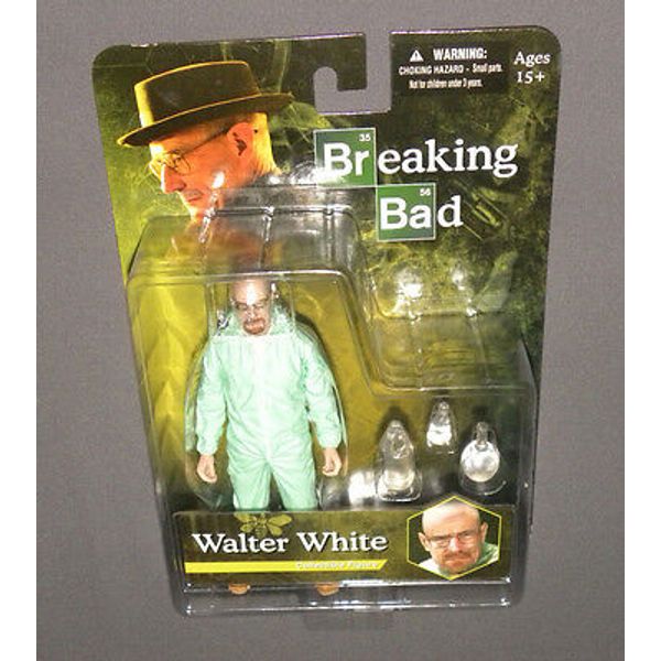 Walter White in Hazmat Suit Collectible Figure Breaking Bad MEZCO NEW