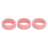3PCS Silicone Ring Covers for Smart Ring Scratch Ring Protector Protective Sleeve Silicone Rings for Men Wedding Ring Protector (M)