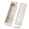 sourcingmap 160mmx45mmx55mm Electronic ABS Plastic DIY Junction Box Enclosure Case Gray
