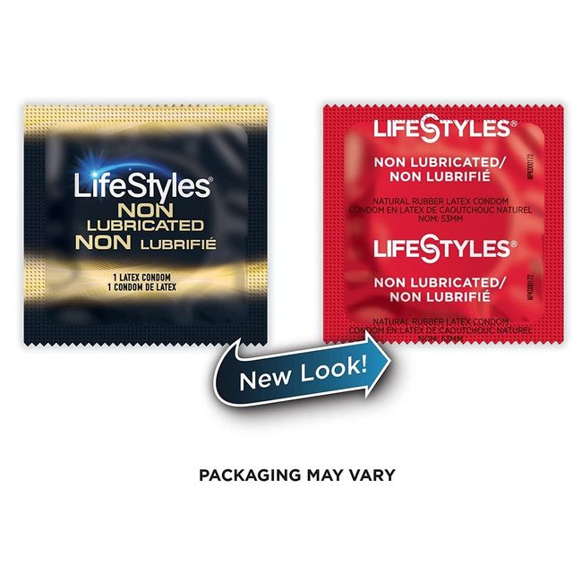 Lifestyles ULTRA SENSITIVE Non-Lubricated Condoms Latex Condom, Pack of 40!