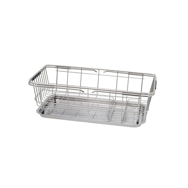 Takagi Takagi Stainless Steel Sliding Sink Basket with Tray