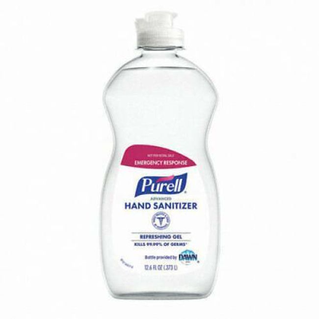 *1-Pack* Purell Advanced Hand Sanitizer 12.6oz Gel Flip Top Bottle 9747-12-S