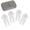 Azeeda 'Orchids' Golf Divot Tool/Repair Fork Gift Set (GO00064229)