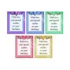 Birthday Card Making Toppers Gingham Craft Embellishments x 5