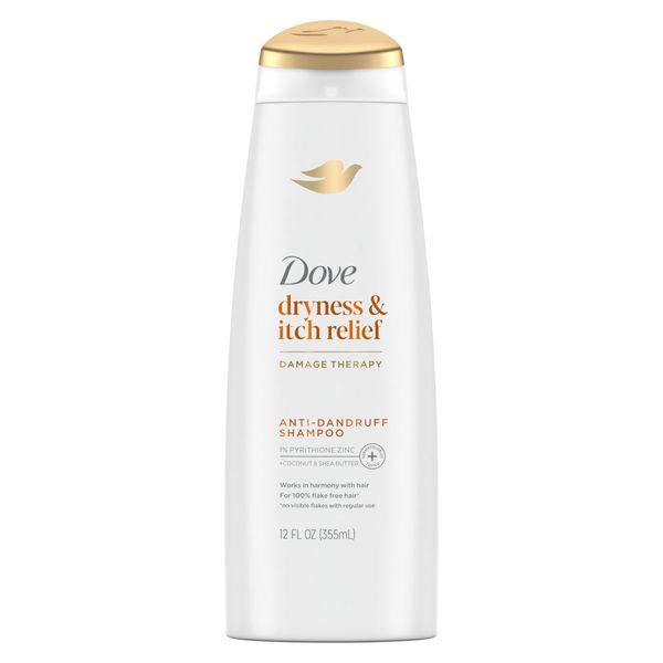 Dove Dryness & Itch Relief Shampoo, 12 Oz