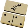 Azeeda 'Fish Bone' Domino Set & Box (DM00015357)