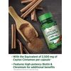 Nature's Truth Cinnamon with Biotin and Chromium Capsules, 60 Count