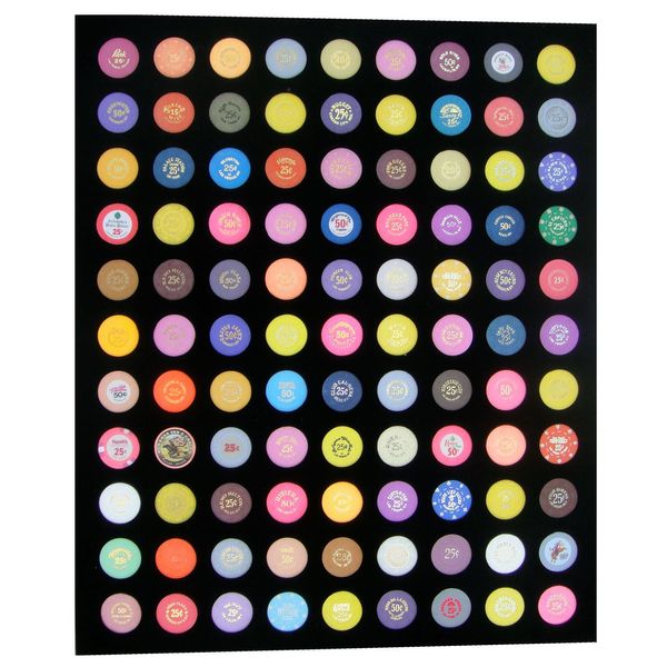 Tiny Treasures, LLC. 20 X 24 Black Insert - Holds 99 Casino Poker Chips (Not Included)