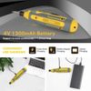 4V Cordless Screwdriver Kit  Electric USB Rechargeable Power Tool 43pcs Bits Set