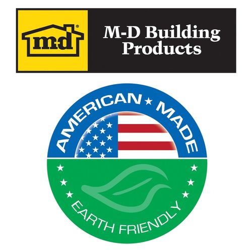 M-D Building Products 43824 1-1/2 in. x 3/4 in. x 36 in. Gray Vinyl Replacement Insert for Heavy Duty Thresholds
