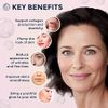 Collagen Peptide Serum for Face - Anti-Aging Facial Serum, Tighten Brighten Lift Hydrate & Plump All Skin Types, Reduce Fine Line & Wrinkles, All Natural Ingredients - Foxbrim Naturals (1 Fl Oz)