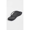 Havaianas Women's Slim Flip Flop, Black, 6 Medium US