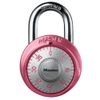 Master Lock 1530DPNK Locker Lock Combination Padlock, Pink, 1 Pack