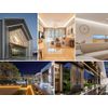 LIGHTEU®, Milight Miboxer 2 in 1 LED Controller 2.4GHz LED strip controller DC12V/24V Output Max. 12A, Support Push dim, E2-RF