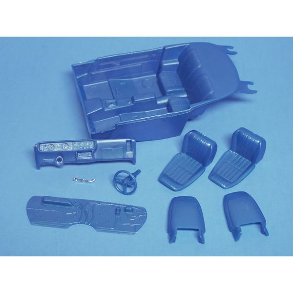 MPC 1977-78 Pontiac Trans Am Firebird Interior Set w/Firewall 1/25 Scale