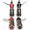 RUNCCI-YUN 10Pcs Amplifier Speaker Connector Binding Post Terminal Push Quick Type,Binding Post Spring Loaded Press speaker binding post speaker plugs for hifi