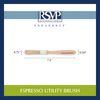 RSVP International Espresso Coffee Kitchen Cleaning Tool, Utility Brush