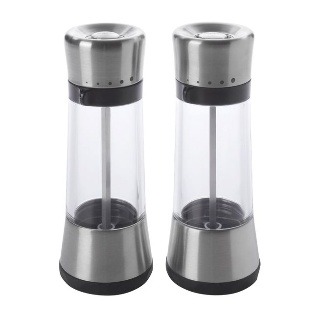 OXO Good Grips Sleek Adjustable Salt and Pepper Mill Set 11106900