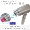 Panasonic EH-NE2E-N Ionity Dryer, Quick Drying, Lightweight, Gold