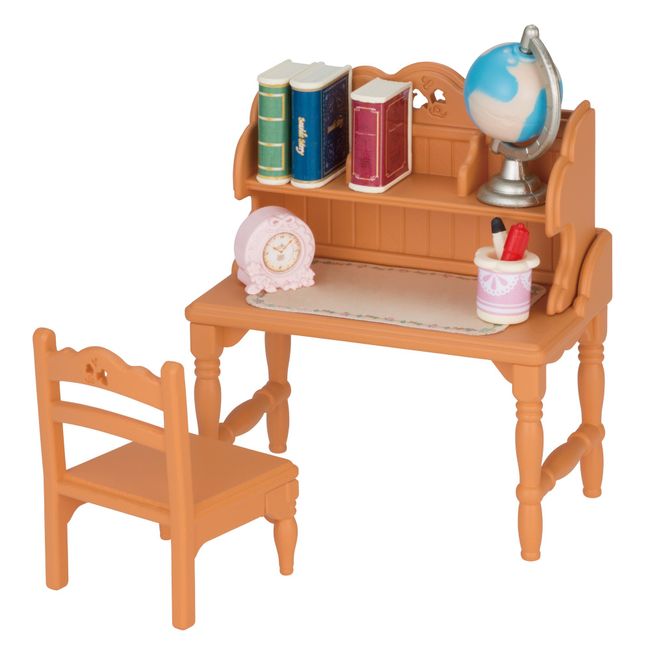 Sylvanian Families Furniture Study Desk Set, 2.8 x 1.6 x 3.1 inches (7 x 4 x 8 cm)