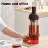 Cold Brew Coffee Maker Portable Iced Coffee And Tea Infuser With Lid 1000 ML