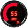 JEGS 41465 Speedometer LED Digital 0-60 mph 3 3/8 in. Diameter Microprocessor Co