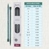 KnitPro Dreamz Single Pointed Needles 12" (30cm) | Size 8.00mm