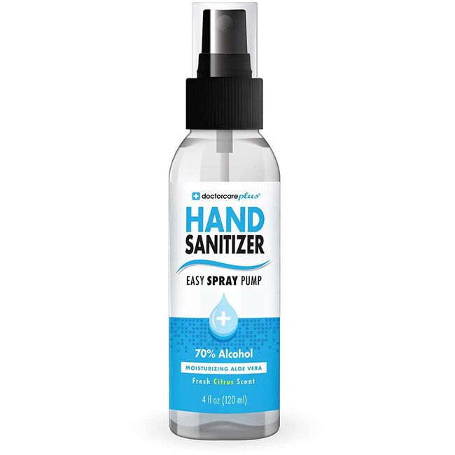 DoctorCare Plus Hand Sanitizer Easy Spray Pump 4 oz