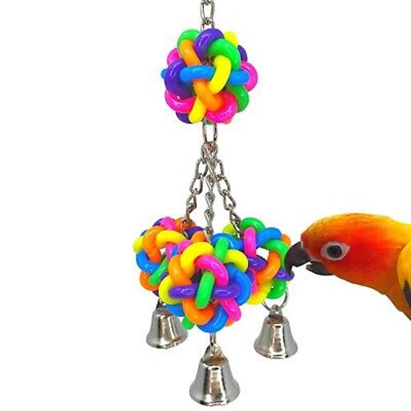 1944 Wibbly Ringer Small Bird Toy parrot cage toys cockatiel conure parakeet pet