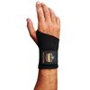 Ergodyne ProFlex 670 Ambidextrous Single-Strap Wrist Support, Medium , Black