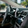 NITEIZE Steeley Squeeze Vent Mount Kit, Black, Small