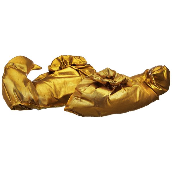 Widmann WID9563S ? Gold Arab Costume Overshoes, Multi-Colour, One Size