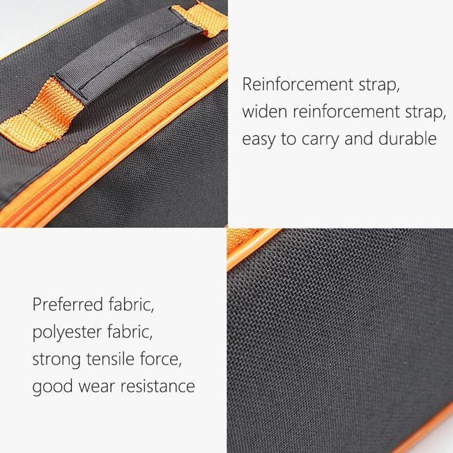 Small Tool Bag, Wear Resistant Zipper Closure Practical Storage Case with  Handle Durable Portable Pouch Vacuum Cleaner Tool Bag, Storage Bag, Storage  Bag, Portable Car Zipper Storage Bag, Tote Bag, Vacuum Cleaner