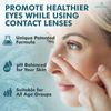 Eyelid and Lash Cleanser - Fast Acting Soothing Formula, Effective Relief from Irritation, Dry Eyes, Styes and Blepharitis, 0.02% Pure and Gentle Hypochlorous Acid Spray, 120mL (4 oz)
