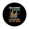 Data Science It's Just Math Data PopSockets Adhesive PopGrip