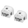2 Pack Motion Plus for Wii, TechKen Motion Plus Adapter Compatible with Wii Remote Controller