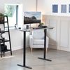 VIVO Black Electric Single Motor Stand Up Height Adjustable Desk Frame