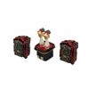 3527 Mini Hina Dolls, Shell Tub, Sanpo Set