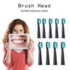 KOPBTBOY Toothbrush Replacement Heads Compatible with FW ,Toothbrush Heads Compatible with FW507/508/551/515/917/ 959/2011,FW-D1/D3/D7/D8 5pc Medium Soft Black
